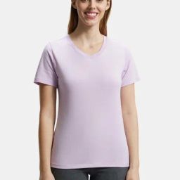 Jockey Lilac Relaxed Fit Sports T-Shirt-image-121