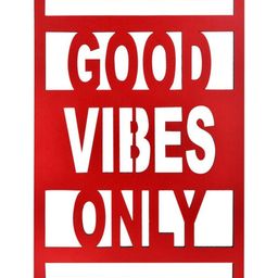 Arpita Crafts Good Vibes Only Wood Wall Hangings-image-8