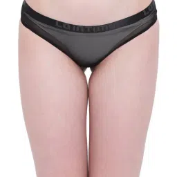 La Intimo Black Lace Bikini Panty-image-4