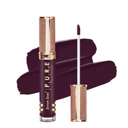 Seven Seas Pure Highly Pigmented Long Lasting & Smudge proof Liquid Lipstick- 7ml-28