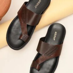 Regal Men's Comfort Brown Toe Ring Sandals-picture-29