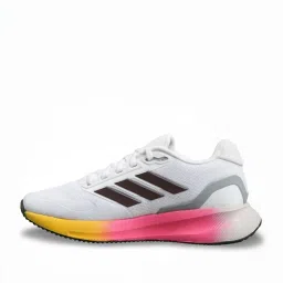 Adidas Women's RUNFALCON 5 White Running Shoes image 3
