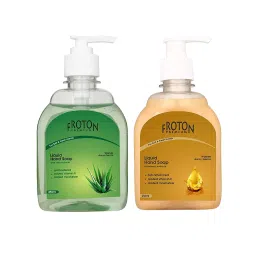 Froton 250 ml Each Gold in Pine & Aloevera Fragrance Liquid Hand Wash (Pack of 2)-image-7