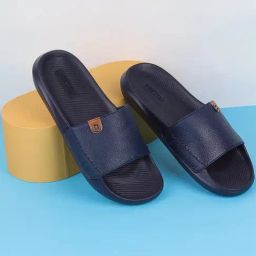 Metro Men's Blue Slides-11