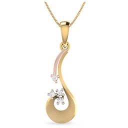 PC Jeweller Keane 18k Gold Pendant without Chain for Women-image-78