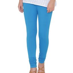 N-Gal Blue Mid Rise Leggings-picture-14