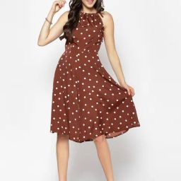 Sera Brown Printed Jumpsuit-image-66