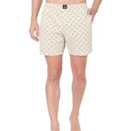 UnderJeans by Spykar Beige Printed Boxers-image-14
