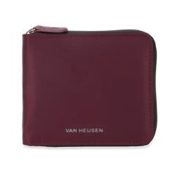 Van Heusen Maroon Zip Around Wallet for Women-23