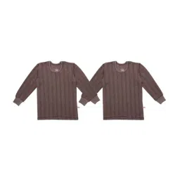 Vimal Jonney Kids Multicolor Regular Fit Thermal Tops - Pack of 2-picture-20
