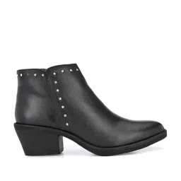 Carlo Romano Women's Black Casual Booties-14