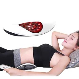 ILIFE Lumbar Traction Back Pain Relief Massager (White)-16