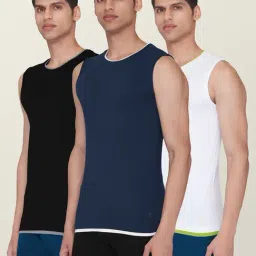 XYXX Multicolor High Moisture Absorbing Gym Vests (Pack of 3)-image-29