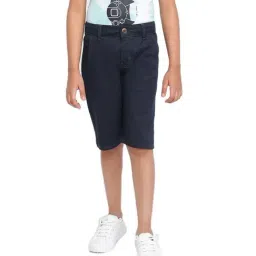Tales & Stories Boys Navy Regular Fit Bermudas-picture-8