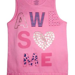 Kiddopanti Kids Baby Pink Printed T-Shirt-image-43