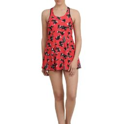 Speedo Red Printed Swimwear Dress-image-20