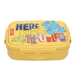 Jaypee Steel Tek Jr. Insulated Lunch Box Monster Yellow 400 ml Airtight Tiffin Box-0