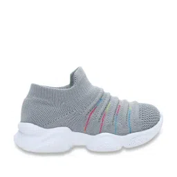 Fame Forever by Lifestyle Kids Grey Casual Slip-Ons-image-28