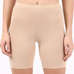 Jockey Light Beige Cycling Shorts-image-11