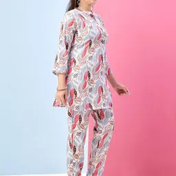 Aarika Printed Tunic with Trousers image 4