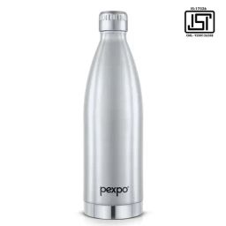 Pexpo Silver Stainless Steel Water Bottle (850ml)-10