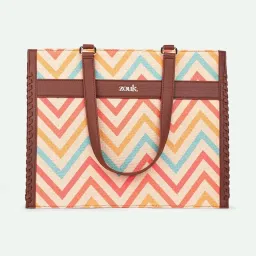 ZOUK WavBeach Printed Tote Handbag image 3