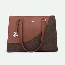 ZOUK Bristel Solid Tote Handbag image 3
