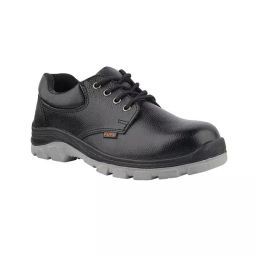 Fuel Steel Toe Safety Shoes High Ankle Double Density PU Sole Black, Spear DD Size UK 9-16