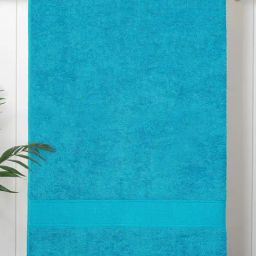 Trident Urban Comfort Teal Sachet Bath Towel-image-24