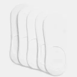 Jack & Jones White Blend Solid Socks Pack of 5-image-11