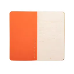 Pennline Quickfill Goal Notebook 65 Pages 19x10.5 cm Orange, Centre Saddle Stitched Binding (Set of 2), WP25430 image 2