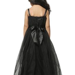 Shahina Fashion Girls Sequinned Net Party Gown-picture-1