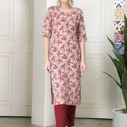 7Threads Women Pack of 6 Printed Kurta-image-47