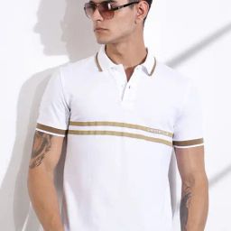 Thomas Scott White Cotton Regular Fit Printed T-Shirt-image-19