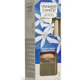 Yankee Candle Beige & Blue Original Reed Midnight Jasmine Diffuser-picture-8