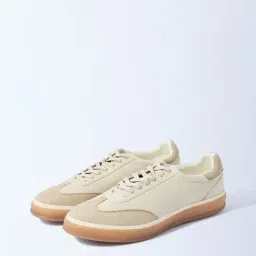 SOLEPLAY by Westside Beige Suede-Detailed Sneakers-picture-13