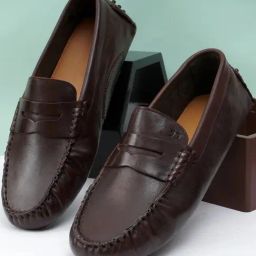 Nico Nerini Men's Brown Casual Loafers-image-53