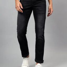 Cantabil Black Regular fit Solid Jeans-image-68