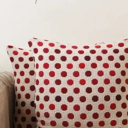 Jamio Firati Red Cotton Printed Cushion Cover - Set of 2-image-94