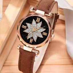 Miss Perfect Women Embellished Dial & Leather Textured Straps Analogue Watch YP134-picture-16