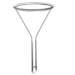 ABGIL Long Steam Funnel Filter 200 mm Dia Transparent Borosilicate Glass, FL-375-10-14