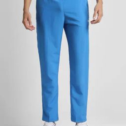 Reebok Blue Polyester Regular Fit Solid Sweat Pant-image-59