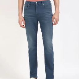 Calvin Klein Jeans Blue Other Mid rise Solid Slim Fit Jeans-picture-47