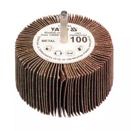 Yato 80x40x6 mm Grit 100 Flap Wheel With Shaft YT-83384-image-65