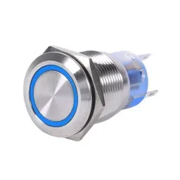 Sibass Electric Metal Push Button Flat Momentary Maintained 16 mm Diameter 24/220 V Blue, SE-TYJ16-262 (Pack of 200)-picture-12