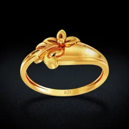 Joyalukkas 22k Flowery Gold Ring for Women-picture-28