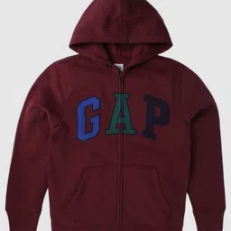 GAP Boys Logo Printed Zip-Front Hoodie Sweatshirts-image-53