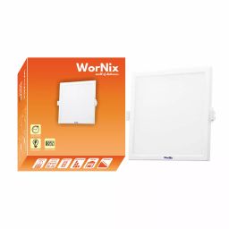 Wornix Square LED Panel Light 15 W Warm White, MAX-PAN-15W-WW-SQ-43