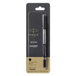 Parker Black Roller Ball Pen Refill Ultra Fine, 9000012123-image-57