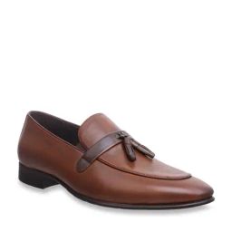 San Frissco Brown Formal Moccasins-image-3